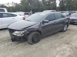 Salvage cars for sale at Ocala, FL auction: 2012 Toyota Camry Base