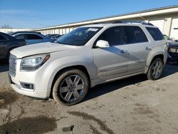 Salvage cars for sale at Louisville, KY auction: 2015 GMC Acadia Denali