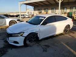 Salvage cars for sale at Los Angeles, CA auction: 2021 Honda Accord Sport SE