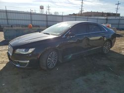 Salvage cars for sale at Chicago Heights, IL auction: 2017 Lincoln MKZ Select