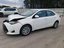 Toyota Vehiculos salvage en venta: 2019 Toyota Corolla L