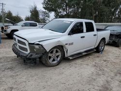 Salvage cars for sale at Midway, FL auction: 2014 Dodge RAM 1500 ST