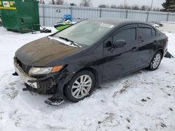 Salvage cars for sale at Bowmanville, ON auction: 2012 Honda Civic LX