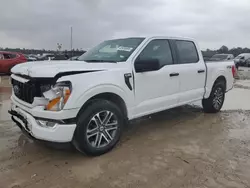 Salvage cars for sale at Houston, TX auction: 2022 Ford F150 Supercrew