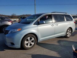 Toyota Sienna le salvage cars for sale: 2015 Toyota Sienna LE