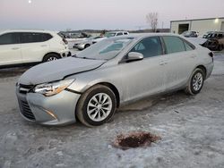 Salvage cars for sale at Kansas City, KS auction: 2016 Toyota Camry LE