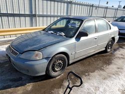 Salvage cars for sale at Dyer, IN auction: 2000 Honda Civic Base