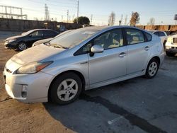 Toyota salvage cars for sale: 2011 Toyota Prius