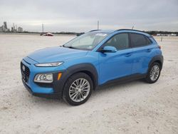 Salvage cars for sale at New Braunfels, TX auction: 2018 Hyundai Kona SEL