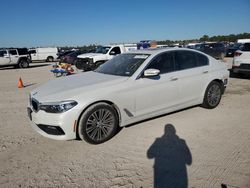 Salvage cars for sale at Houston, TX auction: 2018 BMW 540 I