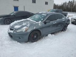 Salvage cars for sale at Cookstown, ON auction: 2010 Honda Accord EXL