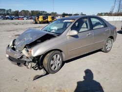 Salvage cars for sale at Dunn, NC auction: 2007 KIA Spectra EX