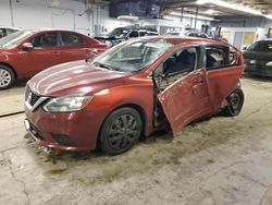 Salvage cars for sale at Wheeling, IL auction: 2017 Nissan Sentra S