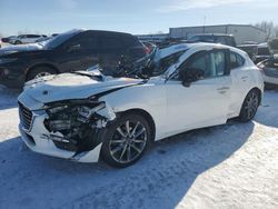 Salvage cars for sale at Wayland, MI auction: 2018 Mazda 3 Grand Touring