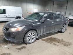 Salvage cars for sale at auction: 2015 Honda Accord LX