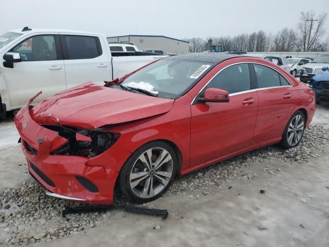 2018 Mercedes-Benz CLA 250 4matic