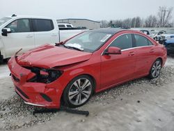 Salvage cars for sale from Copart Wayland, MI: 2018 Mercedes-Benz CLA 250 4matic