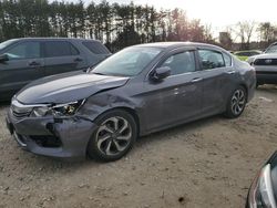 Honda Accord ex salvage cars for sale: 2017 Honda Accord EX