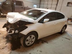 Salvage cars for sale at Abilene, TX auction: 2017 KIA Forte LX