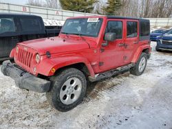 Jeep Vehiculos salvage en venta: 2014 Jeep Wrangler Unlimited Sahara