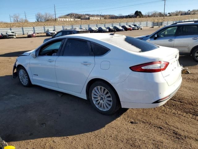 2016 Ford Fusion SE Hybrid