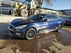 Salvage cars for sale at Albuquerque, NM auction: 2015 Infiniti Q70 3.7