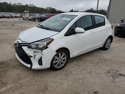 Salvage cars for sale at Apopka, FL auction: 2017 Toyota Yaris L