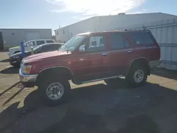 Salvage cars for sale at Vallejo, CA auction: 1992 Toyota 4runner VN39 SR5