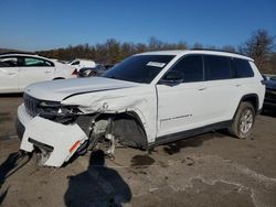 Salvage cars for sale at Brookhaven, NY auction: 2021 Jeep Grand Cherokee L Limited