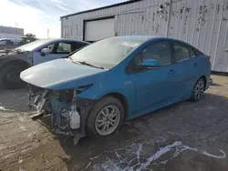 Salvage cars for sale at Chicago Heights, IL auction: 2018 Toyota Prius Prime