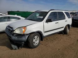 Salvage cars for sale from Copart Brighton, CO: 2003 Honda CR-V LX