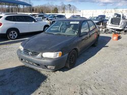 Salvage cars for sale at Spartanburg, SC auction: 2002 Toyota Corolla CE