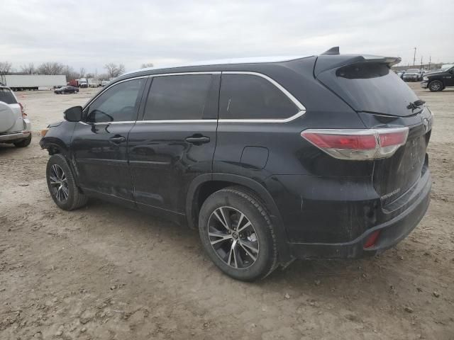 2016 Toyota Highlander XLE