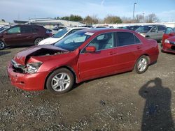 Buy Salvage Cars For Sale now at auction: 2007 Honda Accord EX