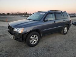 Toyota salvage cars for sale: 2003 Toyota Highlander Limited