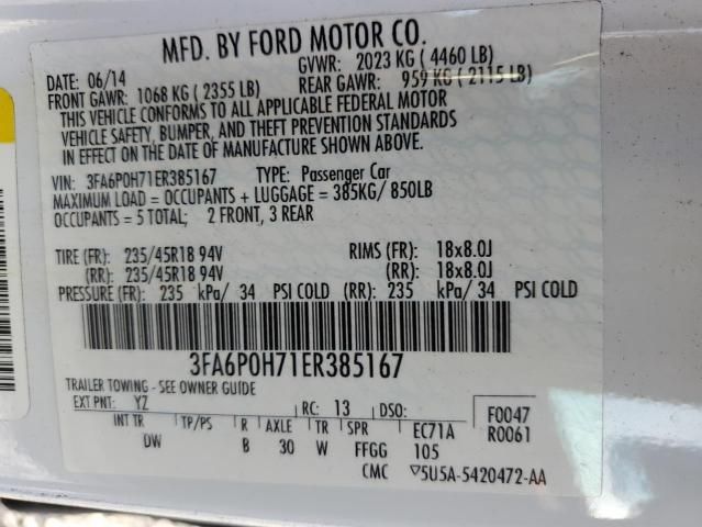 2014 Ford Fusion SE