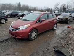 Salvage cars for sale from Copart Chalfont, PA: 2016 Nissan Versa Note S