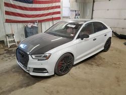 Salvage cars for sale from Copart Lyman, ME: 2018 Audi S3 Premium Plus