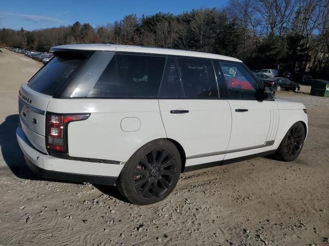 2016 Land Rover Range Rover Supercharged