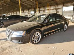 Salvage cars for sale at Phoenix, AZ auction: 2014 Audi A8 Quattro