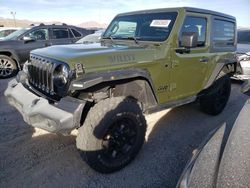 Salvage cars for sale at Las Vegas, NV auction: 2021 Jeep Wrangler Sport