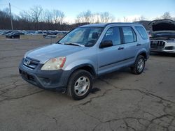 Salvage cars for sale at Marlboro, NY auction: 2005 Honda CR-V LX