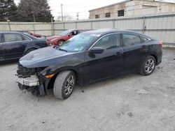 Salvage cars for sale at Albany, NY auction: 2016 Honda Civic LX