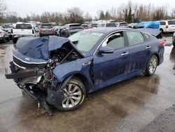 Salvage cars for sale from Copart Woodburn, OR: 2016 KIA Optima LX