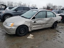 2002 Honda Civic EX en venta en Baltimore, MD