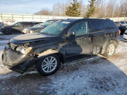 Vehiculos salvage en venta de Copart Davison, MI: 2017 Dodge Journey SXT