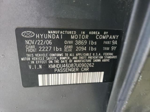 2007 Hyundai Elantra GLS