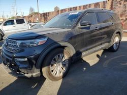 Ford Explorer Limited salvage cars for sale: 2020 Ford Explorer Limited