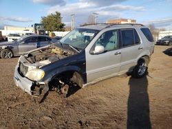 Salvage cars for sale at New Britain, CT auction: 2001 Mercedes-Benz ML 320