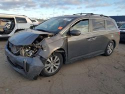 Salvage cars for sale at auction: 2014 Honda Odyssey EXL